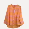 Striped Sunshine Shirt, Pink/Orange