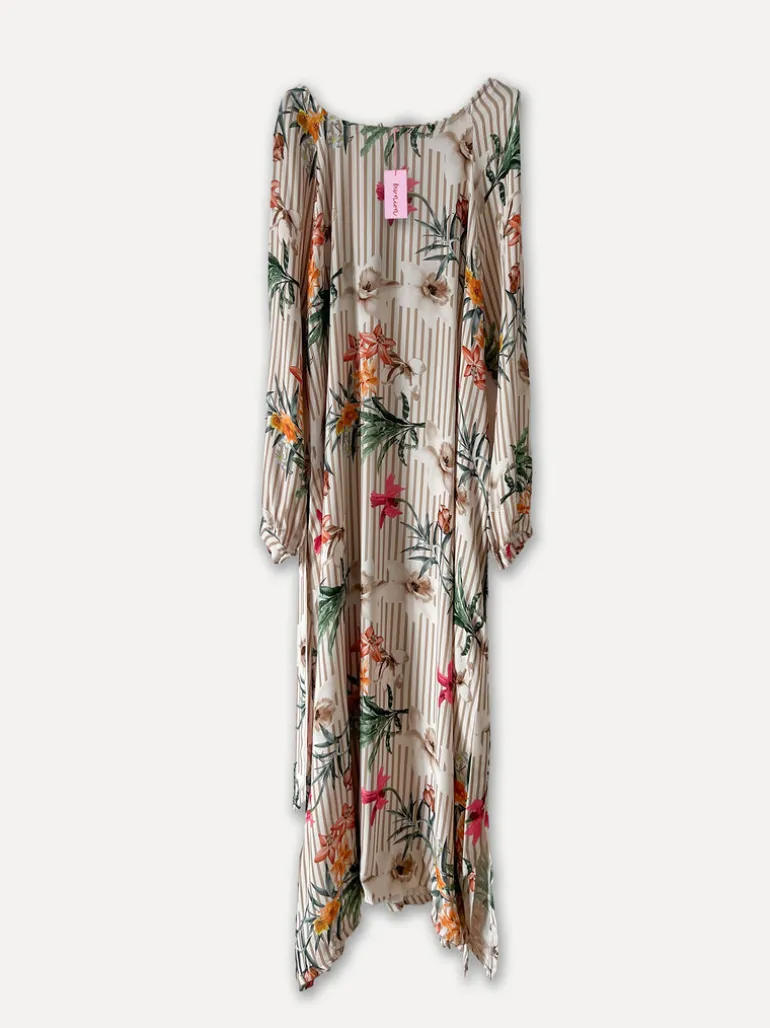 Sunday Kind of Love Dress, Beige/Mixed Colours