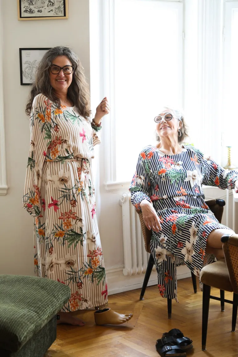 Sunday Kind of Love Dress, Dark Blue/Mixed Colours