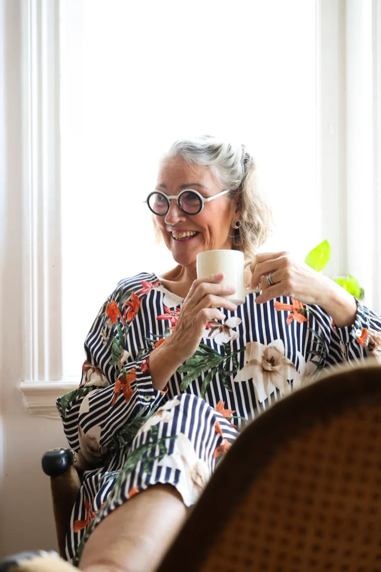 Sunday Kind of Love Dress, Dark Blue/Mixed Colours