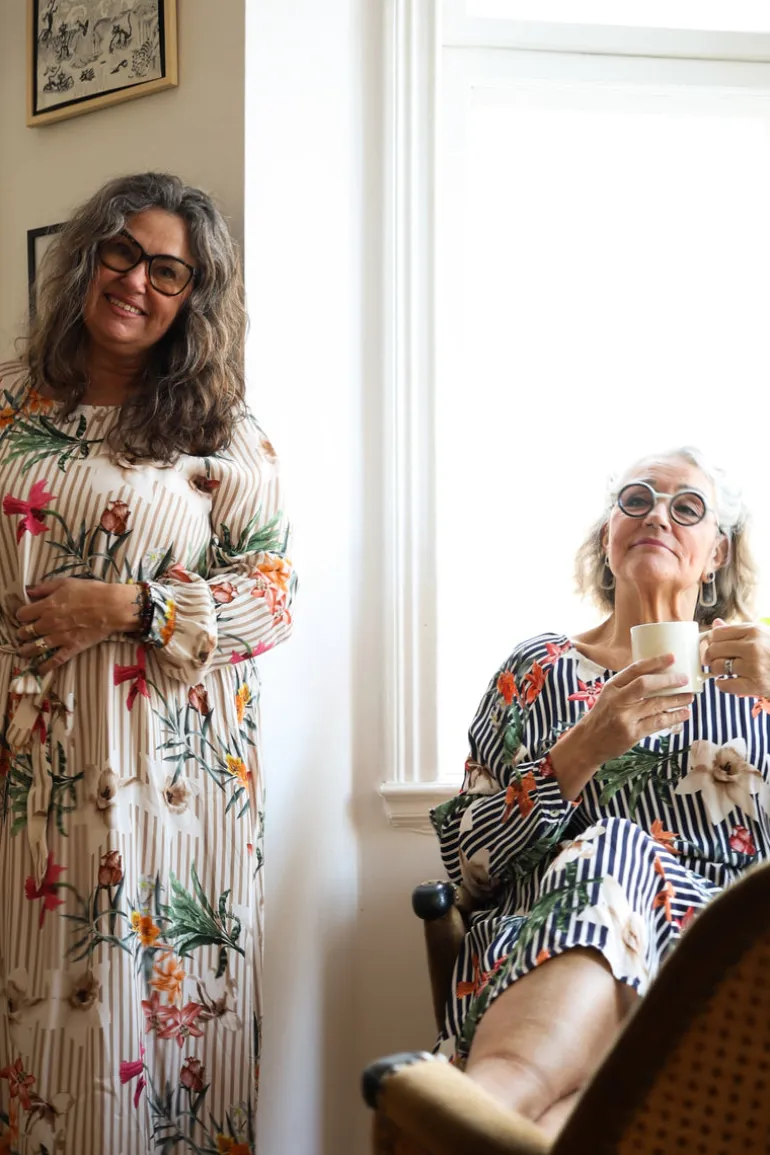 Sunday Kind of Love Dress, Beige/Mixed Colours