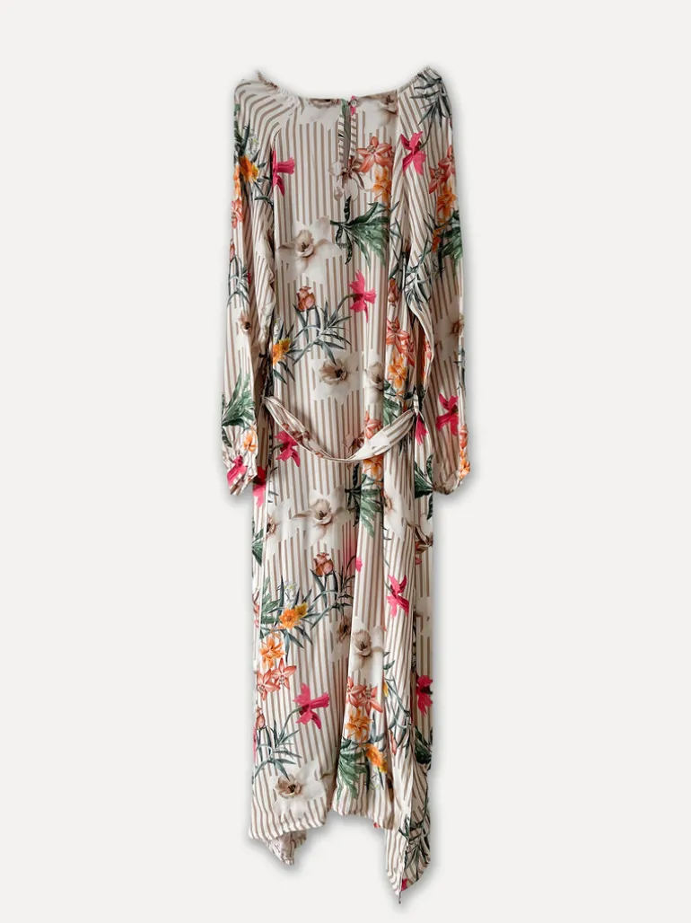 Sunday Kind of Love Dress, Beige/Mixed Colours