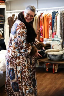 Sunny Cloud Dress, Brown