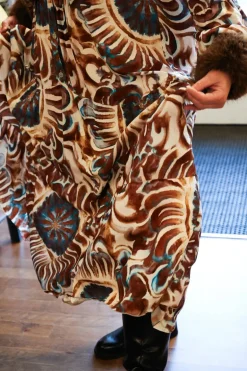 Sunny Cloud Dress, Brown