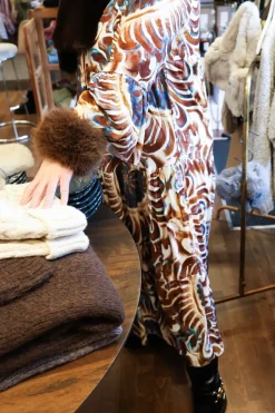 Sunny Cloud Dress, Brown