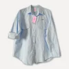 The Basic Cotton Shirt, Sky Blue