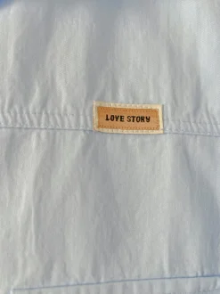 The Basic Cotton Shirt, Sky Blue