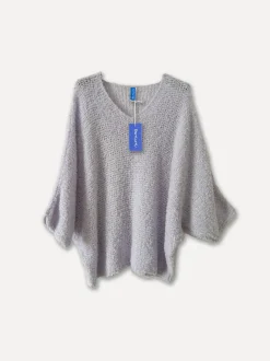 72630 - V-Neck Cosy Spring Jumper, Syren