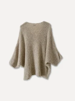 72630 - V-Neck Cosy Spring Jumper, Oat