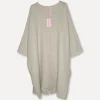 4975 V-Neck Tunic, Beige