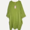 4975 V-Neck Tunic, Olive Green