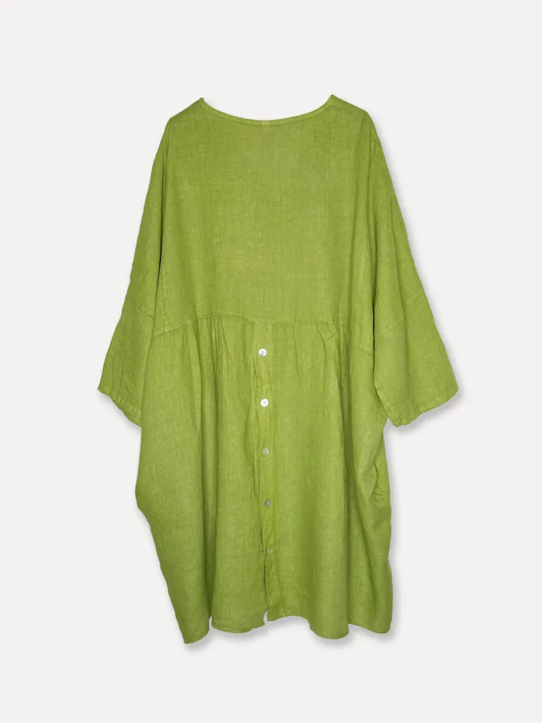 4975 V-Neck Tunic, Olive Green