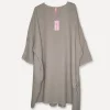 4975 V-Neck Tunic, Taupe