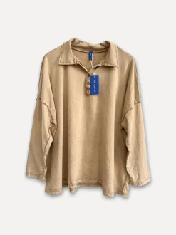 Weekend Vintage Shirt, Camel