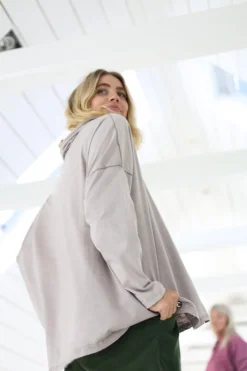 Weekend Vintage Shirt, Taupe