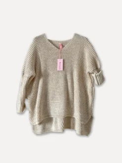 With Love Sweater, Beige