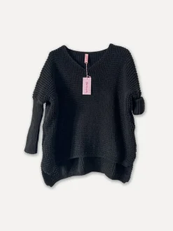 With Love Sweater, Black