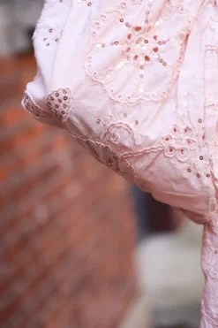 Wow Blouse, Dusty Pink