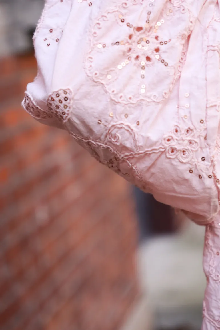 Wow Blouse, Dusty Pink