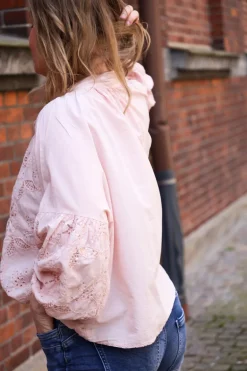 Wow Blouse, Dusty Pink